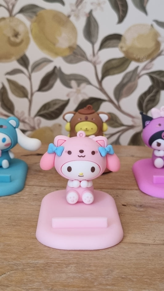 Mobilhållare 3D - Hello Kitty´s vänner