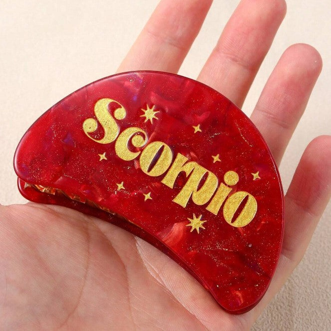 Stjärntecken hårklämma