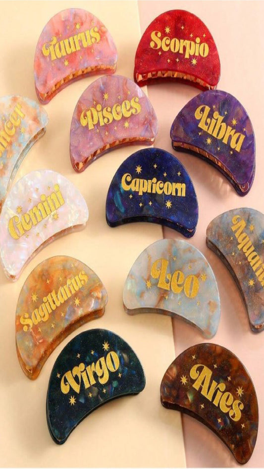 Stjärntecken hårklämma