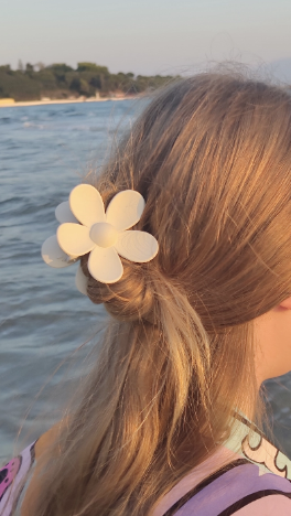 Blomhårklämma - storlek Large