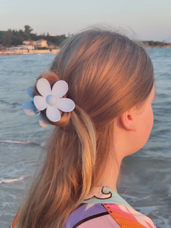 Blomhårklämma - storlek Large