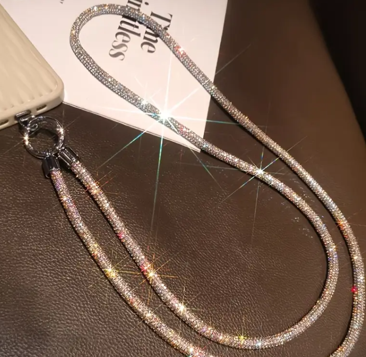Strass crossbody-mobilrem