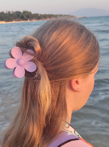 Blomhårklämma - storlek Large
