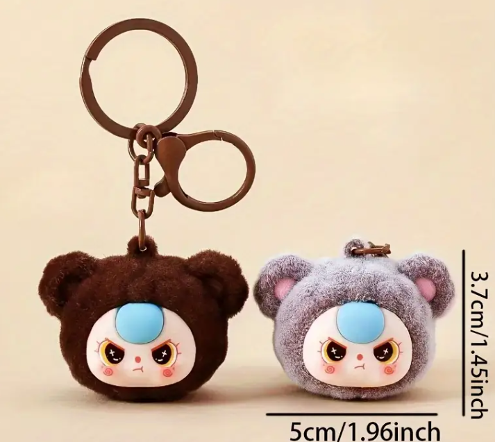 Angry Bear nyckelring
