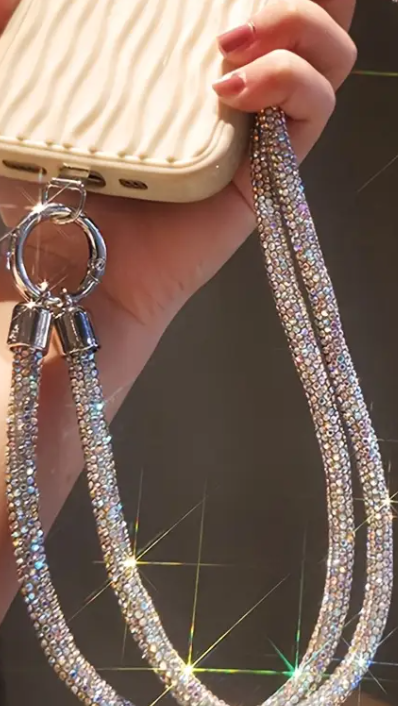 Strass crossbody-mobilrem