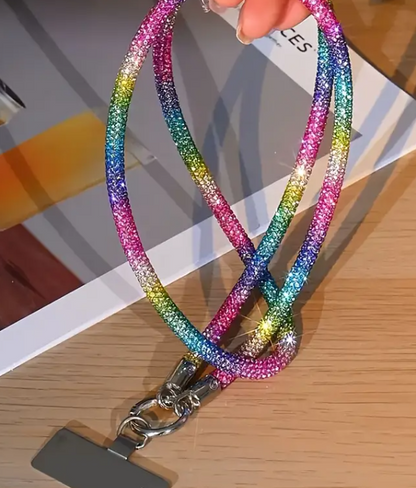 Strass crossbody-mobilrem