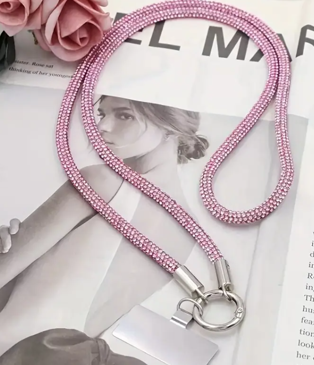Strass crossbody-mobilrem
